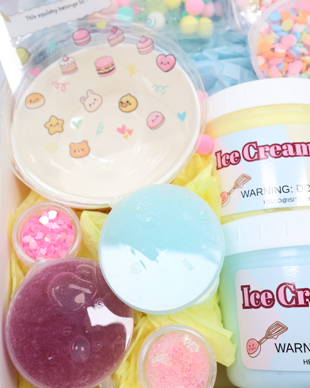 Ice Cream Slime Kit
