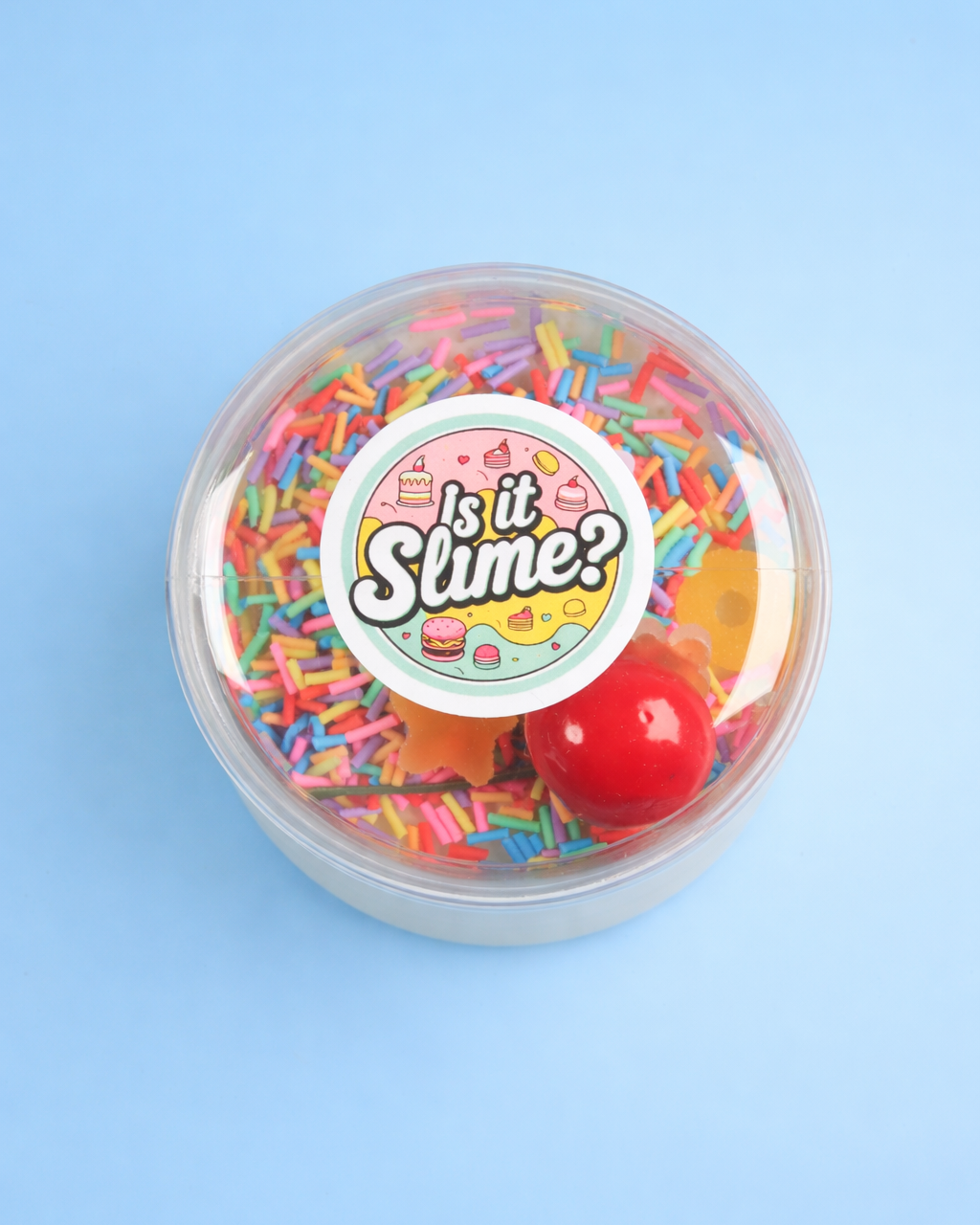 Birthday Cake Ice Cream Slime